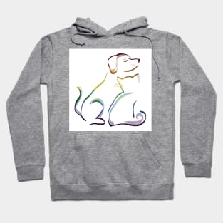 Gay Pride Cat & Dog Cuddling Hoodie